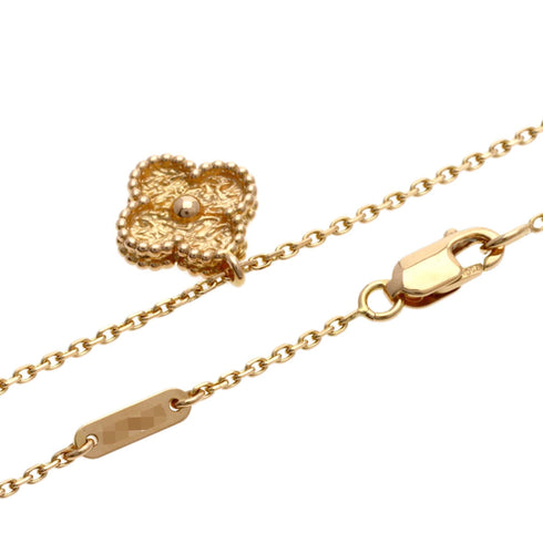 Sweet Alhambra Pendant Necklace 18K Rose Gold