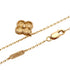 Sweet Alhambra Pendant Necklace 18K Rose Gold