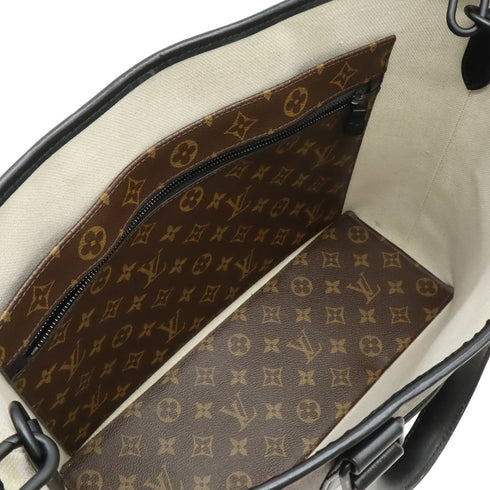 Weekend Tote Macassar Monogram Canvas PM