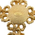93A Cross Motif Pearl Brooch Gold