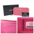 Zip Around Wallet Quilted Caviar Long