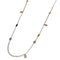 Sautoir Logomania Pendant Necklace Metal Gold and Silver