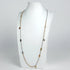 Sautoir Logomania Pendant Necklace Metal Gold and Silver