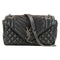 Classic Monogram Slouchy Envelope Satchel Mixed Matelasse Leather Medium