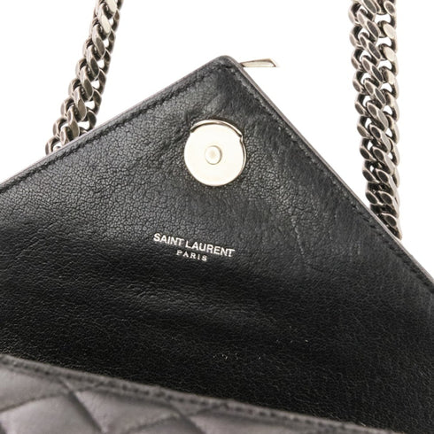 Classic Monogram Slouchy Envelope Satchel Mixed Matelasse Leather Medium