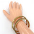 Vintage Double Strand Bracelet Metal