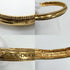Vintage Double Strand Bracelet Metal