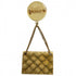 CC Logo Brooch Metal