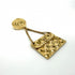 CC Logo Brooch Metal