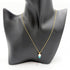 Pendant Necklace 18K Yellow Gold with Diamond Pearl and Turquoise