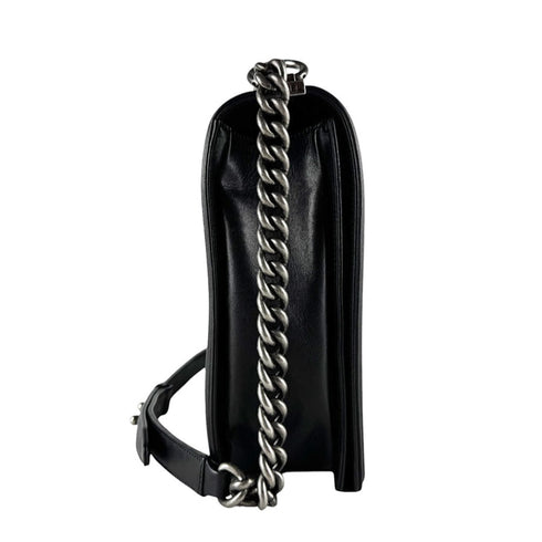Boy Flap Bag Quilted Calfskin Large