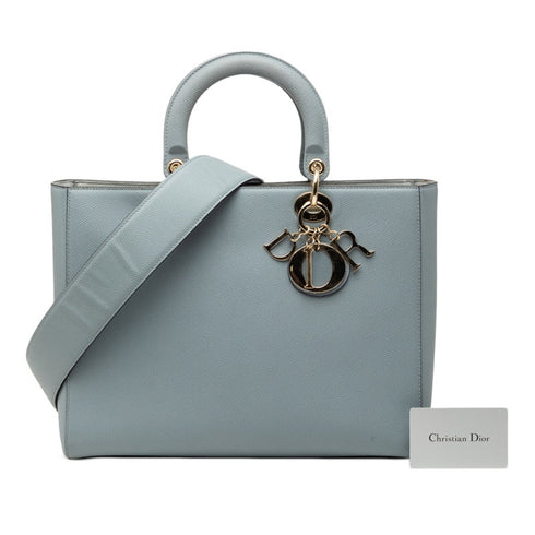 Lady Dior Bag Leather Large