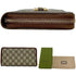 Horsebit 1955 Zip Around Wallet GG Coated Canvas Long