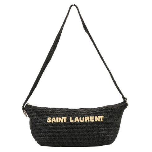 Tuc Logo Crossbody Bag Woven Raffia