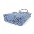 22 Chain Hobo Quilted Stitched Denim Mini