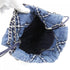 22 Chain Hobo Quilted Stitched Denim Mini