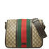 Web Flap Messenger Bag GG Coated Canvas Medium