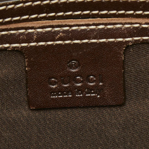Web Flap Messenger Bag GG Coated Canvas Medium