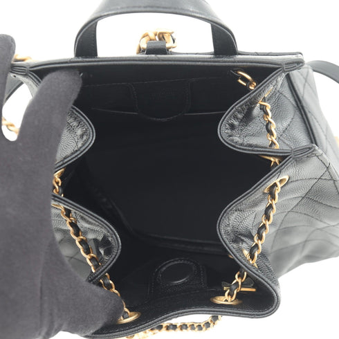 25 Hobo Bag Quilted Caviar Small