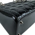 Lady Dior Bag Cannage Quilt Patent Medium