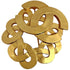 CC Logo Brooch Metal