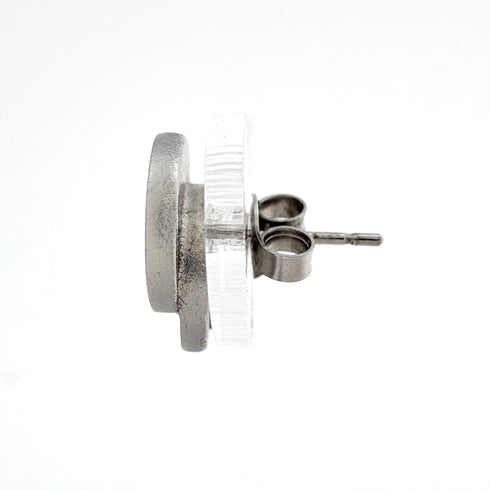 Earrings Silver-Tone Metal