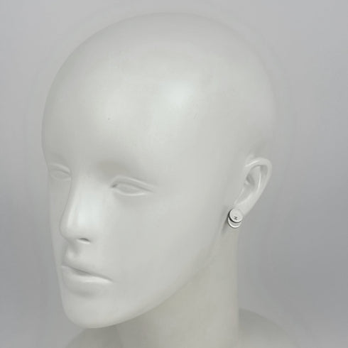 Earrings Silver-Tone Metal
