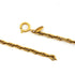 CC Logo Pendant Necklace Metal