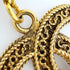 CC Logo Pendant Necklace Metal