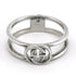 Interlocking G Ring Sterling Silver
