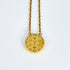 Pendant Necklace Gold and Silver Metal