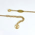 Pendant Necklace Gold and Silver Metal