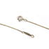 Open Heart Pendant Necklace Sterling Silver 15mm