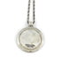 Vintage Pendant Necklace 18K Gold and Sterling Silver