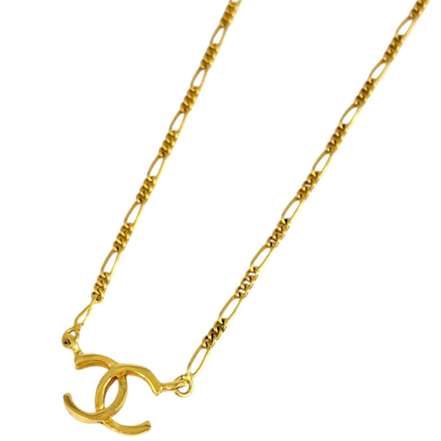CC Logo Pendant Necklace Metal