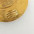 CC Logo Round Clip-On Earrings Metal Gold-Tone Metal