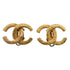 CC Logo Clip-On Earrings Metal Gold-Tone Metal