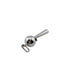 Curiosite Chiffre Pendant Necklace Metal