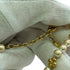 Bracelet Gold With Pearl White