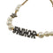 Necklace Gold and Rhinestone