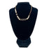 Necklace Gold and Rhinestone