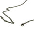 Necklace Gold and Rhinestone