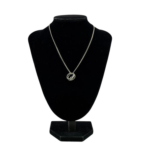 Necklace Gold and Rhinestone