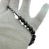 Monogram Bracelet Metal Silver Gray