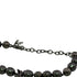 Monogram Bracelet Metal Silver Gray