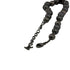 Monogram Bracelet Metal Silver Gray