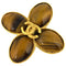 CC Logo Brooch Metal
