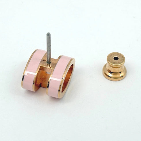 Pop H Earrings Gold-Tone Metal Gold-Tone Metal