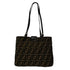 Vintage Shoulder Bag Zucca Canvas Medium