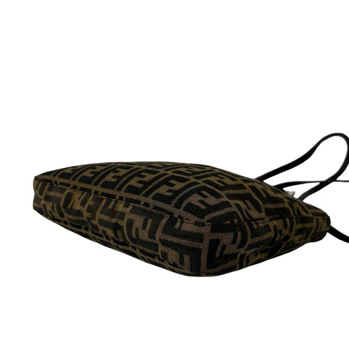 Vintage Shoulder Bag Zucca Canvas Medium